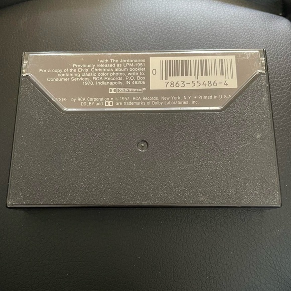 Elvis Presley Christmas album 1957 cassette - Picture 2 of 3